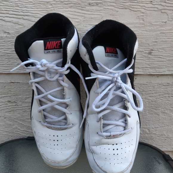 NIKE AIR VISI PRO  BASKETBALL BLACK / WHITE / RED main image 11